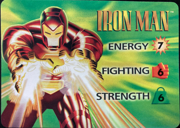 Marvel Overpower Iron Man Original 3 Icon Hero