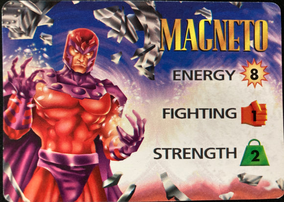 Marvel Overpower Magneto Original 3 Icon Hero