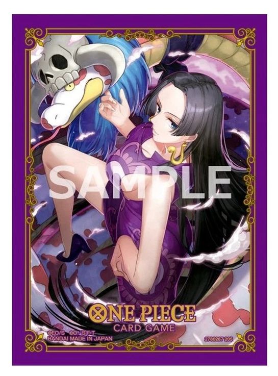 One Piece Card Game Official Sleeves: Boa Hancock (70-Pack)