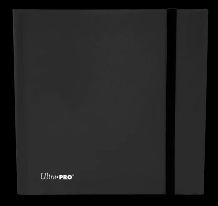 Ultra Pro Jet Black 12-Pocket Pro Binder Portfolio Eclipse