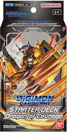 Digimon Card Game: Starter Deck 15: Dragon of Courage (ST-15)