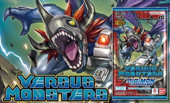 Digimon Versus Monsters EX09 Booster Box Releases June 26, 2025!