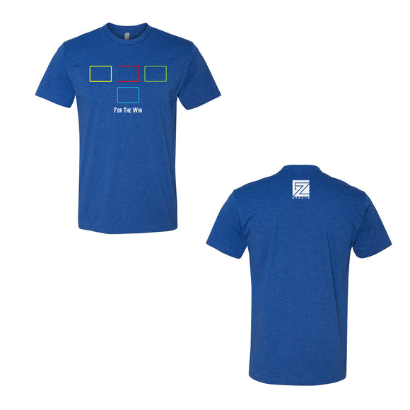 For The Win! Overpower Layout - Unisex Fit T-Shirt - GZ Apparel