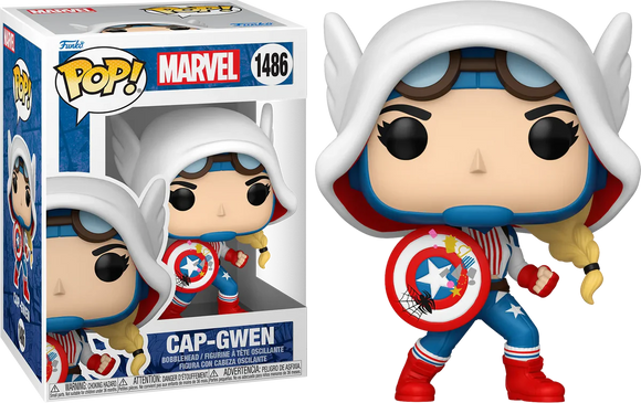 Pop Marvel SGGV Captain America Gwen Cap-Gwen Figure