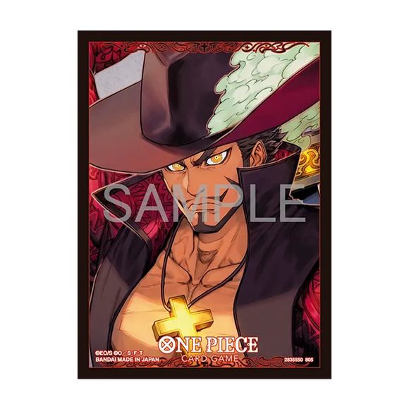 One Piece Card Game Official Sleeves: Dracule Mihawk (70-Pack) – Heroes and Games