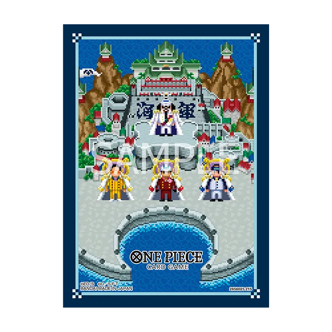Tree Admerals ONE PIECE TCG: OFFICIAL SLEEVE DISPLAY The Three Admirals – Heroes and ...
