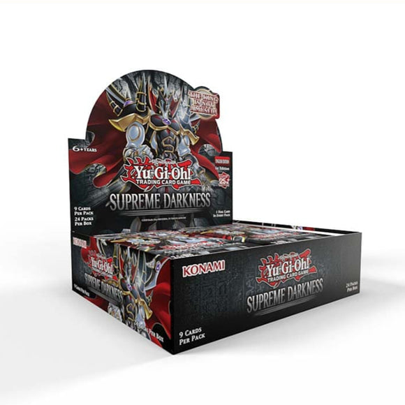 Yu-Gi-Oh! Supreme Darkness Booster Box - Releases January 24th, 2025!