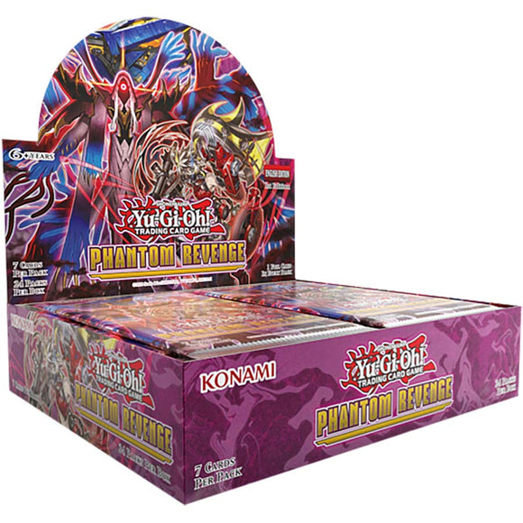 Yu-Gi-Oh Phantom Revenge Booster Box Preorder Releases 12-19-2025!