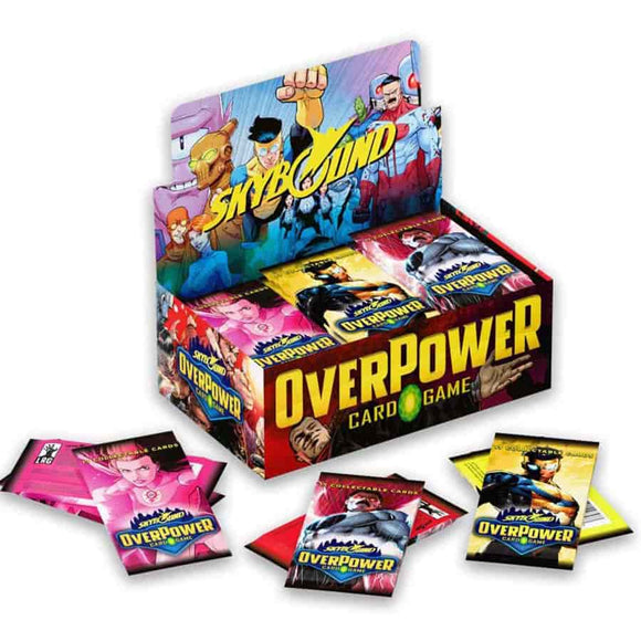 Overpower Skybound Booster Box Invincible Walking Dead Releases August,  2026!