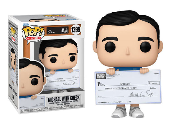 Pop TV The Office Michael with Check Vinyl Figure