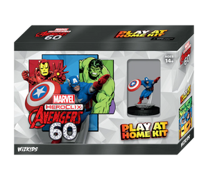 Marvel HeroClix Avengers 60th Anniversary Captain America Play at Home Kit