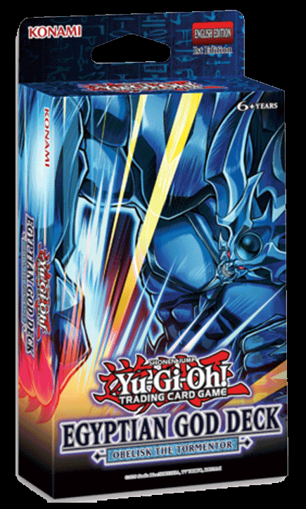 yu gi oh egyptian god deck KOTOBUKIYA Yu-Gi-Oh! TCG Card Figures Obelisk the TormentorUnleash the true power of Obelisk the Tormentor by Tributing 2 monsters you control and wipe your opponents monsters off the field Yu-Gi-Oh Obelisk the Tormentor Unlimited