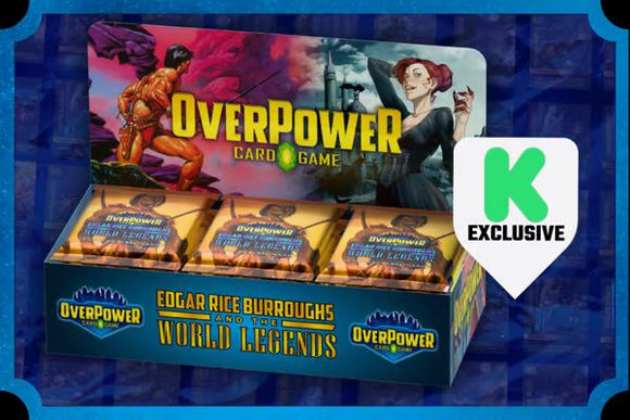 Overpower ERB/World Legends Kickstarter Edition Booster Box Expected Release is April/May, 2025!