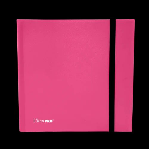 Ultra Pro Hot Pink 12-Pocket Pro Binder Portfolio Eclipse