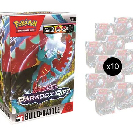 Pokemon: Scarlet and Violet Paradox Rift Build and Battle Display