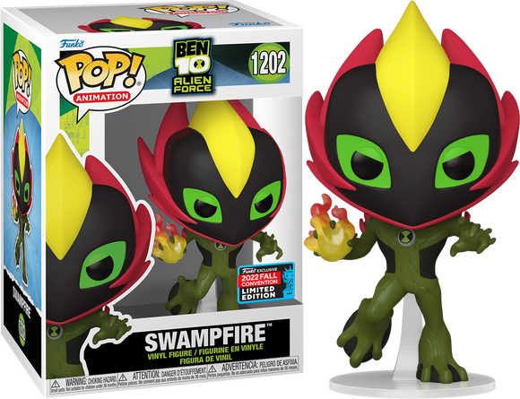 Funko Pop Swampfire 2022 Fall Convention Exclusive Limited Edition Vinyl Figure