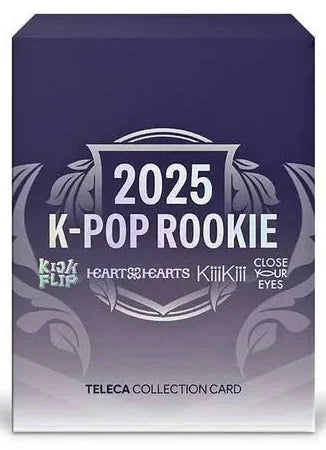 KPOP ROOKIE 2025 (シュリンク付き) 2025 K-Pop Rookie Teleca Collection Hobby Trading Card Box