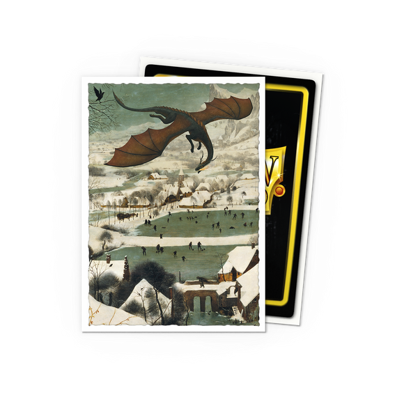 Dragon Shield Hunters In The Snow 100 Classic Standard Size Art Sleeves