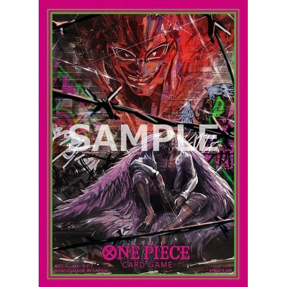 Bandai One Piece Card Game Sleeves Authorized Retailers Edition Vol.4 Donquixote Doflamingo