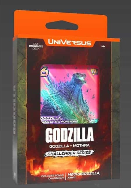 Universus CCG: Godzilla Challenger Series: Godzilla & Mothra Challenger Series - Releases June 21st, 2024!