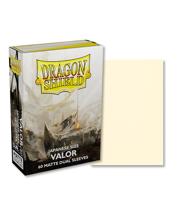 Dragon Shield Valor Matte 60 Japanese Size Dual Sleeves