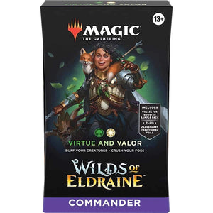 Magic: the Gathering Wilds of Eldraine Commander Deck Virtue and Valor
