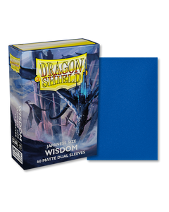 Dragon Shield Wisdom Matte 60 Japanese Size Dual Sleeves