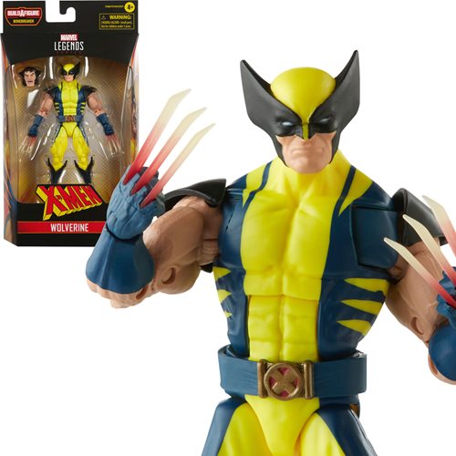 X-Men Legends Wolverine 6in Action Figure (Bonebreaker Build-A-Figure)