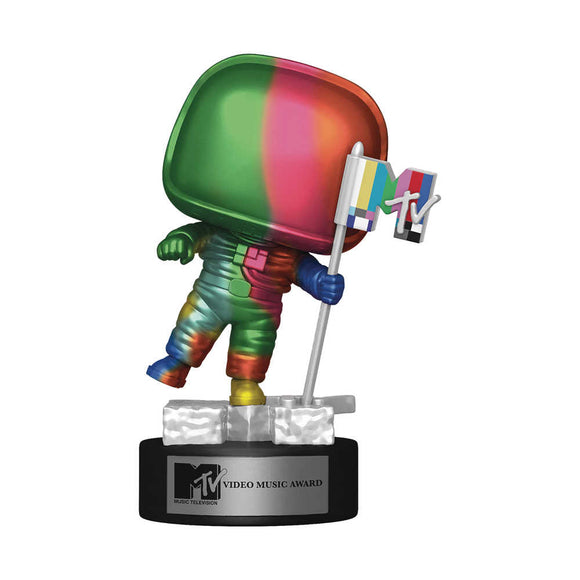 Pop Ad Icons Mtv Moon Person Rainbow Vinyl Figure