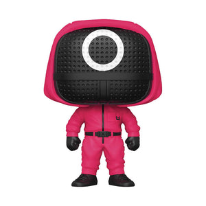 Pop TV Squid Games Red Soldier Mask Vinyl Figure