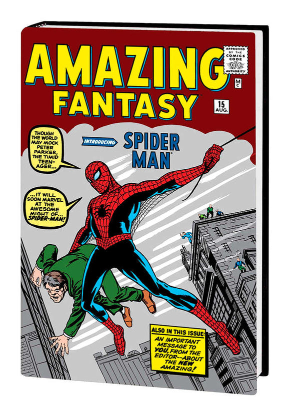 Amazing Spider-Man Omnibus Hardcover Volume 01 Kirby Direct Market Variant 4TH Printing