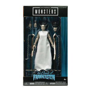 Universal Monsters Bride Of Frankenstein 6in Die-Cast Action Figure