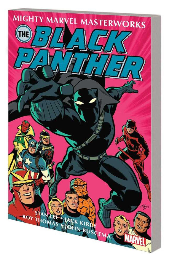 Mighty Marvel Masterworks Black Panther Graphic Novel TPB Volume 01 Cho Cover
