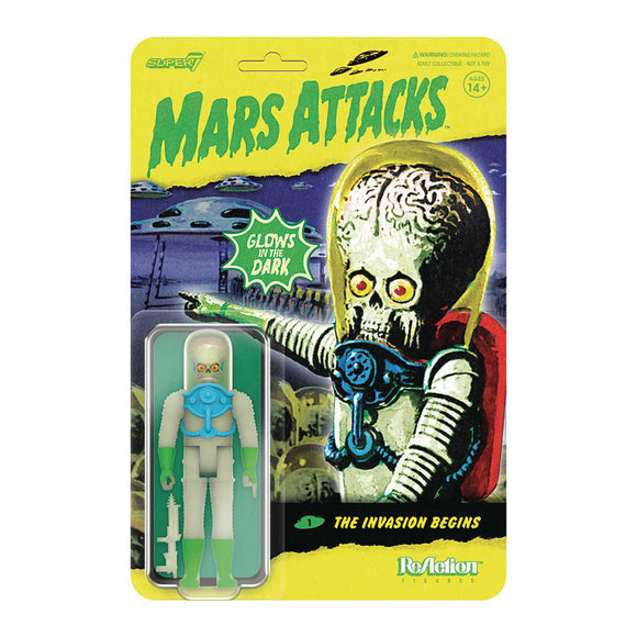 Mars Attacks Wave 2 The Invasion Begins Glow Reaction Figure