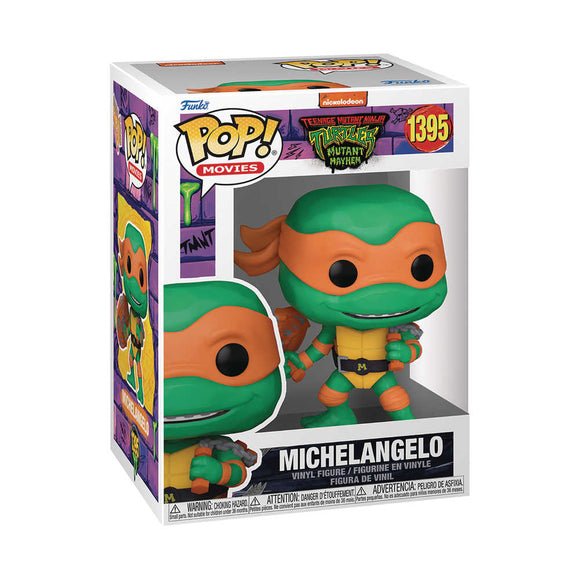 Pop Movies Teenage Mutant Ninja Turtles Michelangelo Vinyl Figure