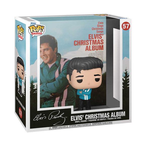 Pop Albums Elvis Christmas Album Vinyl Figure