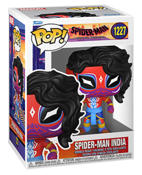 Pop Vinyl Spider-Man Across Spiderverse Spider-Man India Figure