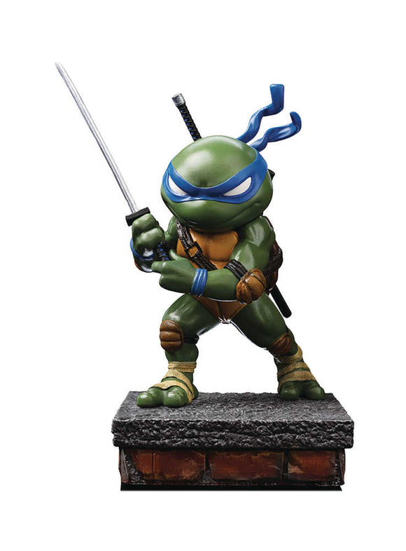 Sdcc 2023 Minico Teenage Mutant Ninja Turtles Leonardo V2 Previews Exclusive PVC Figure