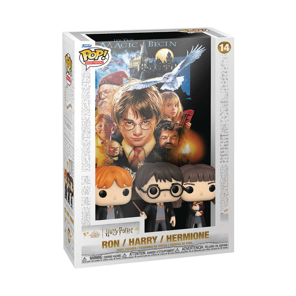 Pop Movie Poster Harry Potter Socerers Stone Vinyl Figure