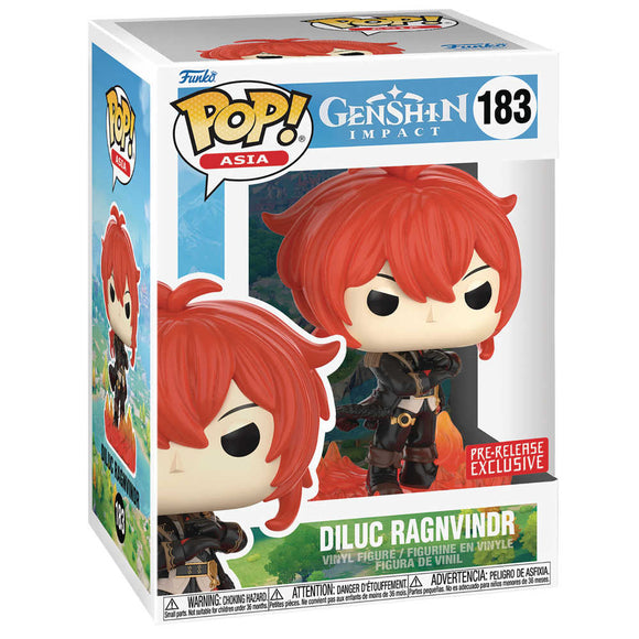 Pop Games Genshin Impact S2 Diluc Ragnvindr Vinyl Figure