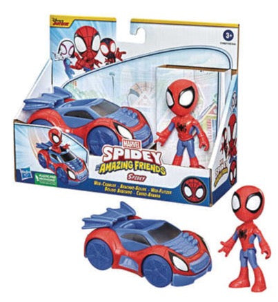 Marvel Spidey & Amazing Friends Vehicle & Figure Spidey