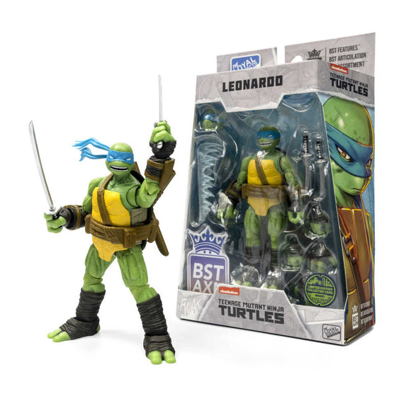 Teenage Mutant Ninja Turtles Bst Axn Comic Wave 1 Leonardo Comic Heroes 5in Figure