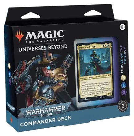 Magic the Gathering War Hammer 40K Forces Of The Imperium Commander Deck (Regular)