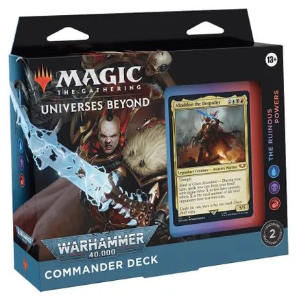 Magic the Gathering War Hammer 40K The Ruinous Powers Commander Deck (Regular)
