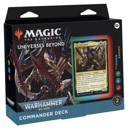 Magic the Gathering War Hammer 40K Tyranid Swarm Commander Deck (Regular)