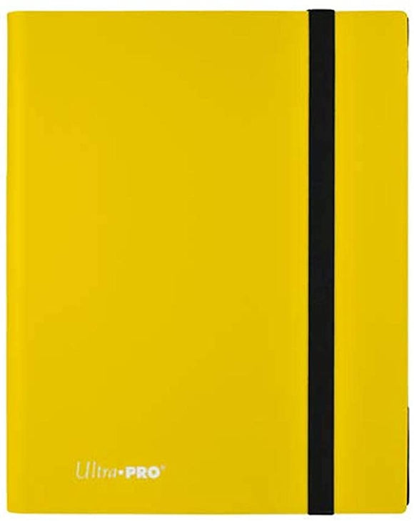 Ultra Pro Lemon Yellow 9-Pocket Portfolio