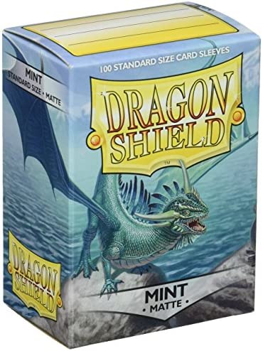 Dragon Shield Mint Matte 100 Standard Size Sleeves
