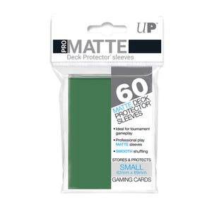 Matte Deck Protector Sleeves Lime Green 60 Ct