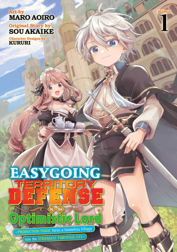 Easygoing Territory Defense By The Optimistic Lord: Production Magic Turns A Nameless Village Into The Strongest Fortified City (Manga) Volume. 1