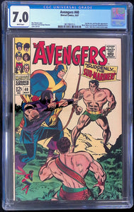 Marvel Comics Avengers #40 CGC 7.0